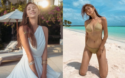 Nhan sắc quyến rũ của mẫu nữ từng cho loạt mỹ nhân Kbiz "mượn" cơ thể
