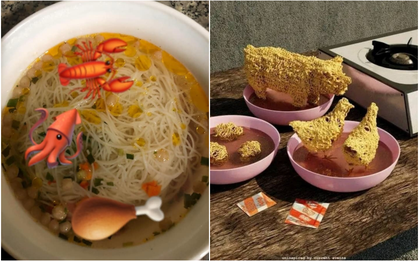 Không nhịn được cười với màn khoe bữa ăn của hội sinh viên tương lai