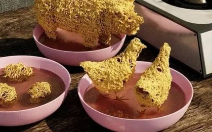 Không nhịn được cười với màn khoe bữa ăn của hội sinh viên tương lai