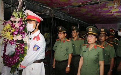 Đại úy công an hy sinh khi truy bắt tội phạm được thăng cấp bậc hàm