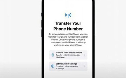 Apple chính thức "khai tử" khay SIM với iPhone 14