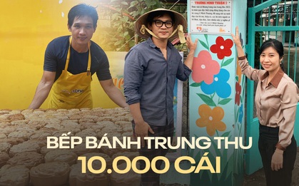 Giảng viên Đại học làm 10.000 bánh trung thu trao tặng những mảnh đời khó khăn