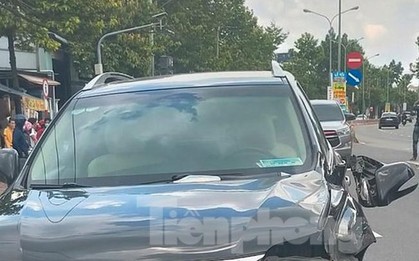 Va chạm với ô tô Lexus, nam thanh niên bị đứt lìa chân