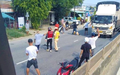 Bị yêu cầu dừng xe, thanh niên tông cảnh sát giao thông bị thương