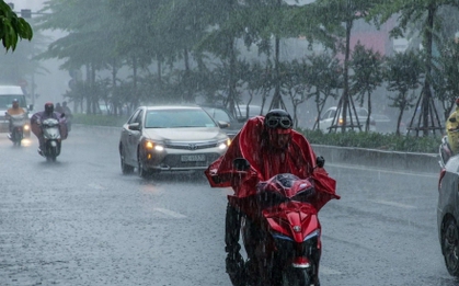 Thời tiết hôm nay (13/9): Bắc Bộ mưa rào và dông vài nơi