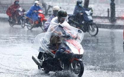 Mưa dông kéo dài nhiều ngày từ Đà Nẵng đến Bình Thuận, Tây Nguyên và Nam Bộ