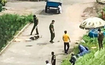 Nam sinh rơi lầu ký túc xá xuống đất tử vong