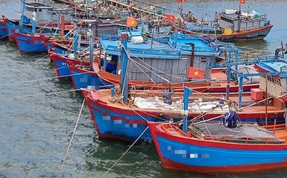 Truy bắt một tàu cá sau tin báo khẩn của 9 ngư dân