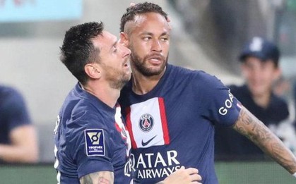 PSG thắng trong ngày Messi và Neymar trở thành "song sát" số 1 châu Âu