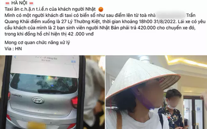 Xác minh thông tin 2 sinh viên Nhật Bản bị chặt chém gấp 10 lần khi đi taxi