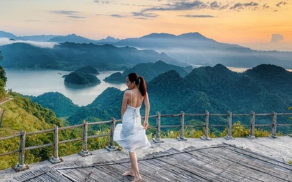 Quên lối về với cảnh non nước nên thơ tại "thiên đường" ít người biết ở Hòa Bình
