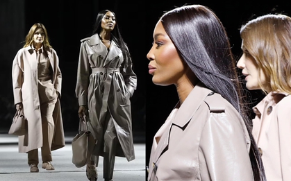 Cựu Đệ nhất phu nhân Pháp đọ dáng với Naomi Campbell