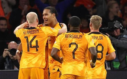 Van Dijk tỏa sáng, làm lu mờ ngày đặc biệt của Thierry Henry