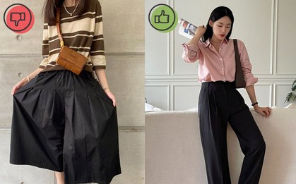 4 sai lầm khi diện quần đen khiến chị em trông lỗi mốt