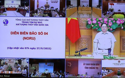 Thủ tướng họp triển khai ứng phó bão Noru: Phải có phương án giảm thiểu tối đa thiệt hại về người, tài sản
