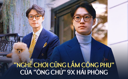 "Ông chủ" 9X Hải Phòng và hành trình theo đuổi sở thích mặc Âu phục cổ điển