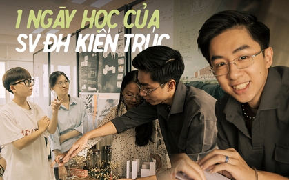 “Đột nhập” một buổi học của sinh viên Kiến trúc: Như trong phim