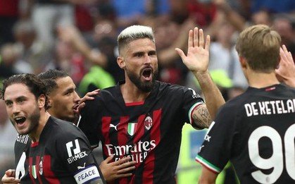 Milan đánh bại Inter sau trận derby đầy kịch tính, giàu cảm xúc và rất nhiều người hùng