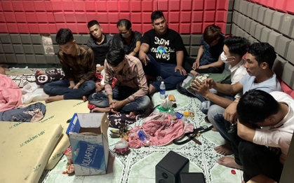 Phát hiện hơn 20 nam, nữ đang sử dụng ma túy tại căn nhà trọ trong hẻm