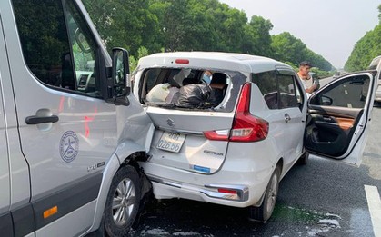 Tai nạn liên hoàn trên cao tốc Pháp Vân - Cầu Giẽ