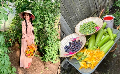 Mẹ Việt ở Đức về ngoại ô sống, làm farmstay gần 1ha, trồng rau quê bán cho người bản địa