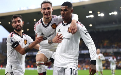 Đánh bại Wolverhampton, Man Utd chen chân vào top 4