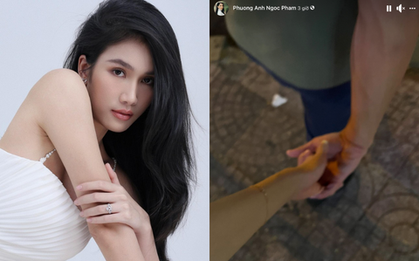 Á hậu Phương Anh công khai bạn trai