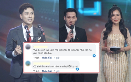 VTV Awards bị phàn nàn vì liên tục gặp sự cố âm thanh trong đêm trao giải