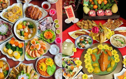 Mạng xã hội tràn ngập những mâm cỗ cúng ông Công ông Táo, toàn tuyệt phẩm đầy ắp không khí Tết đến xuân sang