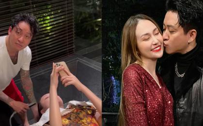 Sao Việt 16/1: Tuấn Hưng tự tay gội đầu cho vợ