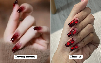 Chi gần 1 triệu để làm mẫu nail hot TikTok, cô bạn ê chề nhận cái kết: Như úp tấn thạch cao lên móng!