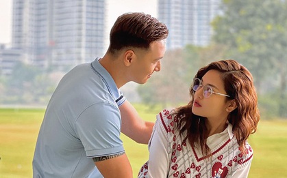 Phim trường tuần qua: Mạnh Trường tình bể tình bên Thùy Anh ở sân golf