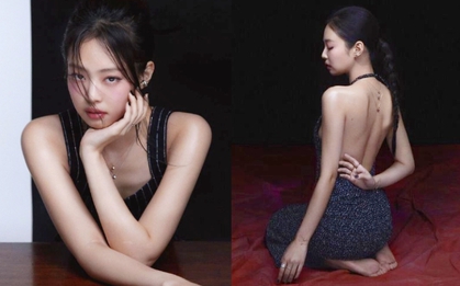 Jennie (BLACKPINK) "bắn ảnh" siêu đỉnh trên tạp chí Vogue: Hiếm ai chỉ khoe lưng thôi cũng sexy "xịt máu mũi" đến thế này!