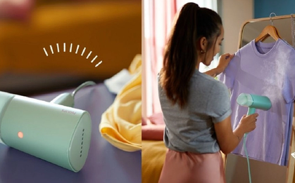 4 loại bàn là hơi nước cầm tay có thể mang đi khắp nơi, nhỏ xinh tiện lợi, giá phải chăng