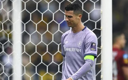 Ronaldo lại gây thất vọng, hụt danh hiệu đầu tiên cùng Al Nassr