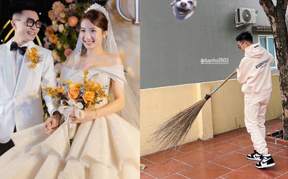 Năm đầu tiên ăn Tết nhà vợ Huyền 2k4, Duy Nhỏ ra dáng "rể cưng" của bố mẹ
