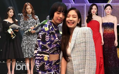 Khung hình định mệnh của các tình địch: Jennie - Nana và Park Shin Hye - IU một trời một vực, Dương Mịch tréo ngoe nhất