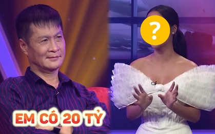 Một Á hậu gây tranh cãi khi lên show hẹn hò tìm người yêu có 20 tỷ trong tài khoản
