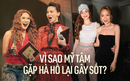 Vì sao cái ôm thân thiết của Mỹ Tâm và Hồ Ngọc Hà lại gây bão MXH đến vậy: Bởi 10 năm nghi vấn mâu thuẫn đều từ fan mà ra!