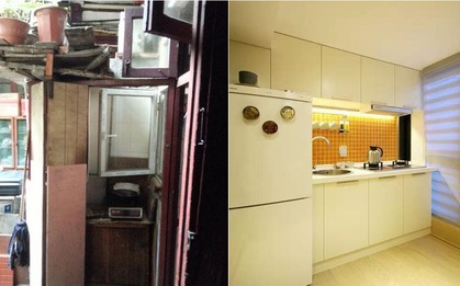 Sự "lột xác" bất ngờ của ngôi nhà 12m² cho gia đình 5 người ở