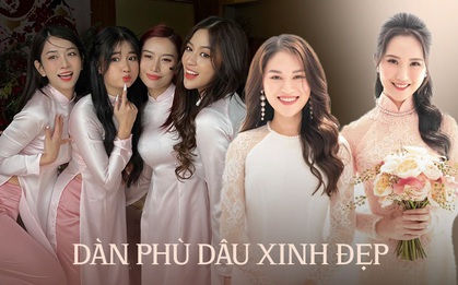 Ngắm dàn phù dâu xinh lung linh trong những đám cưới người nổi tiếng