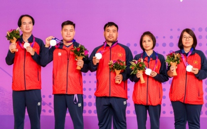 Bảng tổng sắp huy chương ASIAD 19 mới nhất: Việt Nam xếp thứ 17