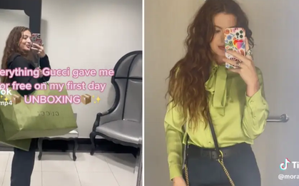 Nhân viên Gucci khoe đồng phục xa xỉ khi nhận việc nhưng bị đuổi việc ngay, phản ứng sau đó bị chỉ trích gay gắt