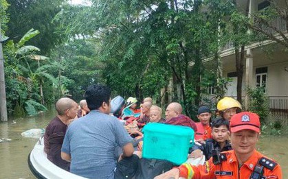 Myanmar sơ tán 14.000 dân, đóng cửa hơn 200 trường học do lũ lụt lớn