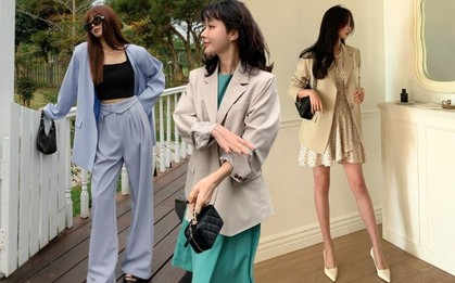 10 cách diện áo blazer sang trọng đi dự đám cưới