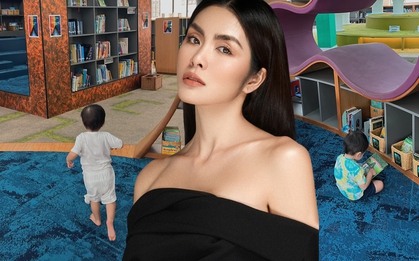 Tăng Thanh Hà khoe ảnh con út, nhiều người nhận ra bé ngồi trong thư viện của ngôi trường có học phí HƠN 900 TRIỆU