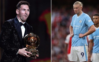 Bầu chọn Quả bóng vàng 2023: Messi vượt mặt Haaland, giành một nửa số phiếu