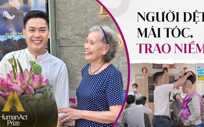 Cắt mái tóc nuôi dài 20 năm nhưng không tiếc vì một điều ý nghĩa - câu chuyện lay động lòng người của chàng trai 9x