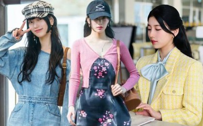 Suzy trong Anna là "tiểu thư giả xài đồ hiệu thật", sang đến Doona! lại chỉ diện đồ bình dân thế này thôi!
