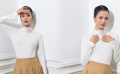Hương Ly sau gần 1 tháng đăng quang Á hậu Miss Universe Vietnam 2023: Nhan sắc ngày càng thăng hạng, cực kỳ đắt sô